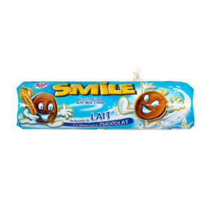 Smile, Biscotti Farciti alla Crema di Latte 190gr