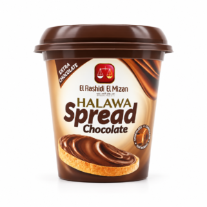 El Rashidi El Mizan, Crema Vegana di Halawa Spalmabile Gusto Cioccolato 300gr