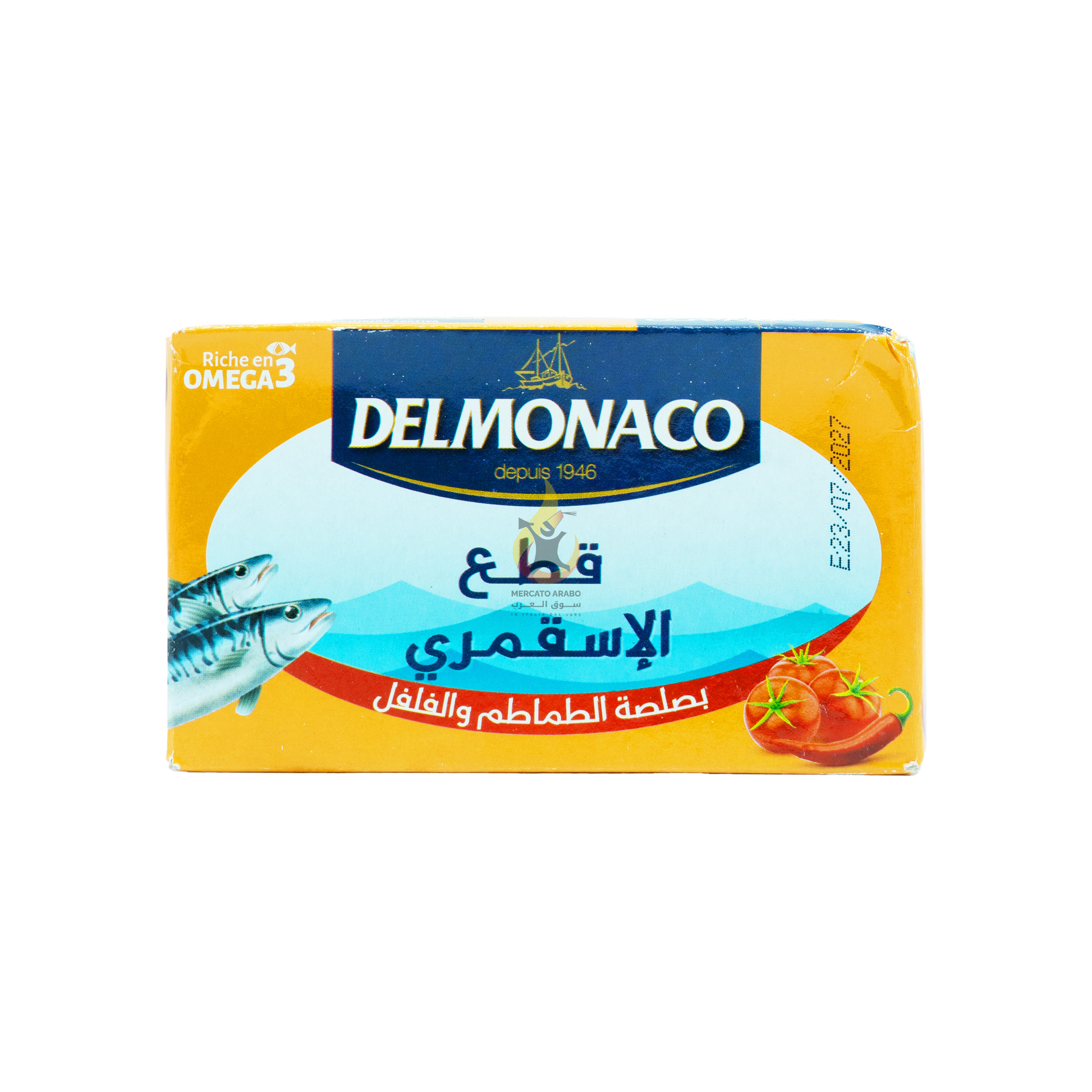 Del Monaco, sgombro sminuzzato al Sugo e Paprika Forte 115gr