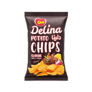 Lina, Patatine al Gusto Barbeque e Formaggio 60gr