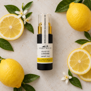 Desert Rituals, Olio di Limone 100% Puro e Naturale Estratto a Freddo 30ml