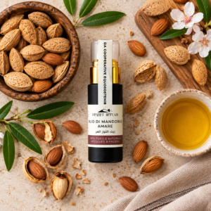 Desert Rituals, Olio di Mandorle Amare 100% Puro e Naturale Estratto a Freddo 30ml